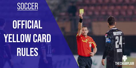 ⚽ Official Soccer Yellow Card Rules [2024 In-Depth Guide]