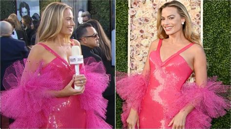 Golden Globe Awards: Margot Robbie channels 1977 Superstar Barbie in Armani gown | Fashion ...