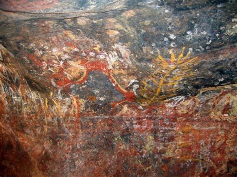 Indigenous Australian cave paintings at Uluru. | Rock art, Painting ...