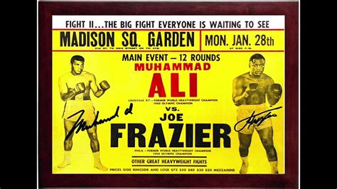 Frazier-Ali Fight of the Century March 8, 1971 Radio Broadcast (PART I ...