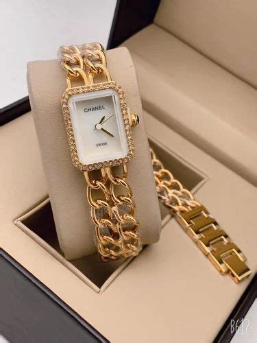 Party Wear Rectangular CHANEL LADIES WATCH, For Personal Use at best ...