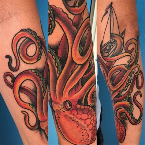 60+ Best Kraken Tattoo Meaning and Designs - Legend of The Sea (2019)