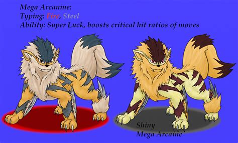 Mega Arcanine: Contest Entry by Wishsayer on DeviantArt