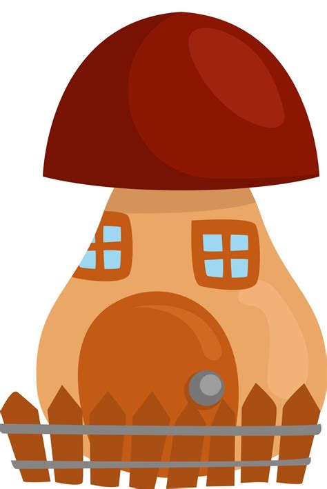 Forest house, illustration, vector on white background. 13892882 Vector ...