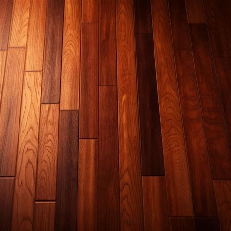 Premium AI Image | brown wooden floor