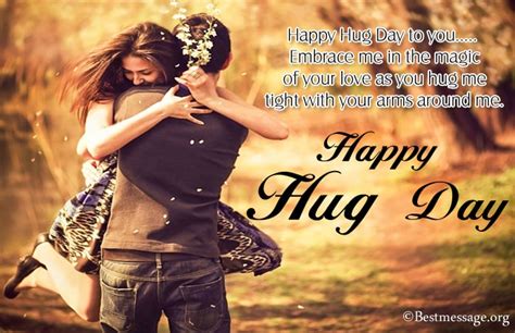 Hug Day Messages 2024: Happy Hug Day Wishes Images, Quotes