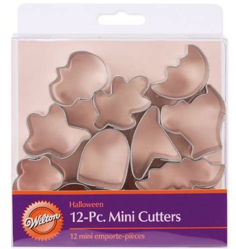 Save 72% on the Wilton 12-Piece Mini Halloween Cookie Cutter Set, Free Shipping
