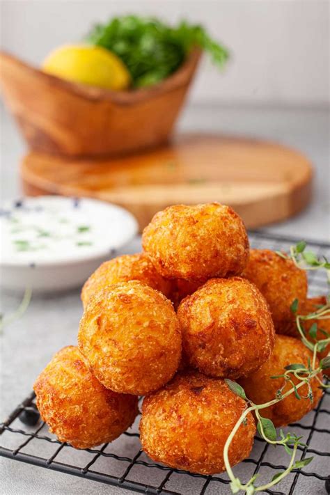 Potato Croquettes with Cheddar Cheese