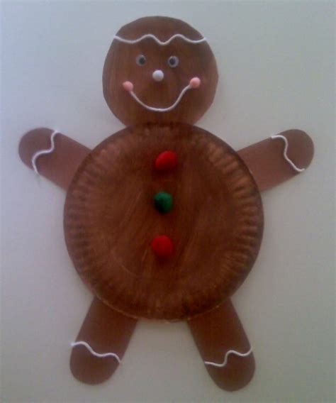 Gingerbread Man Preschool Craft | The Cake Boutique