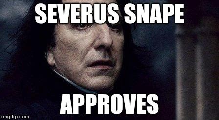 Severus snape approves - Imgflip