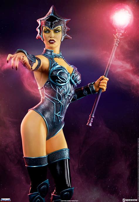 Masters of the Universe - Sideshow Collectibles - Evil-Lyn (classic colors) - 14" resin statue