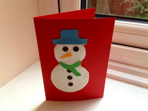 Snowman Christmas Card