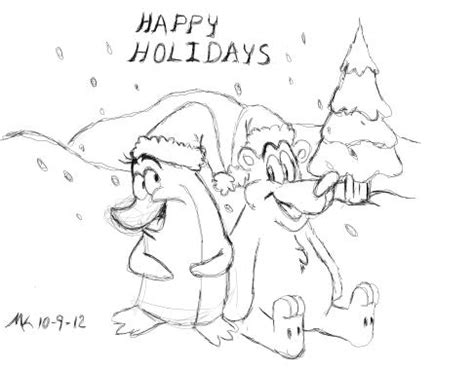 Happy Holidays 2012 by CheesyBear on DeviantArt