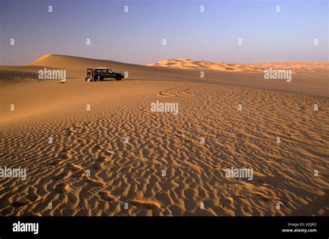 Africa, Libya, Ubari sand dunes Stock Photo - Alamy