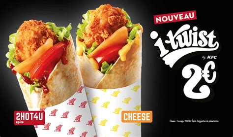 Avis : i-Twist, les wraps de KFC à 2€