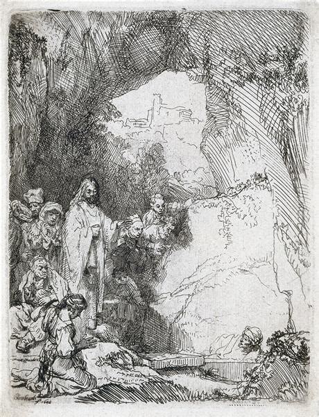 The raising of Lazarus, 1642 - Rembrandt - WikiArt.org