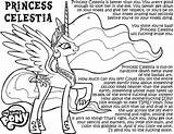 Princess Celestia Coloring Page  Home sketch template
