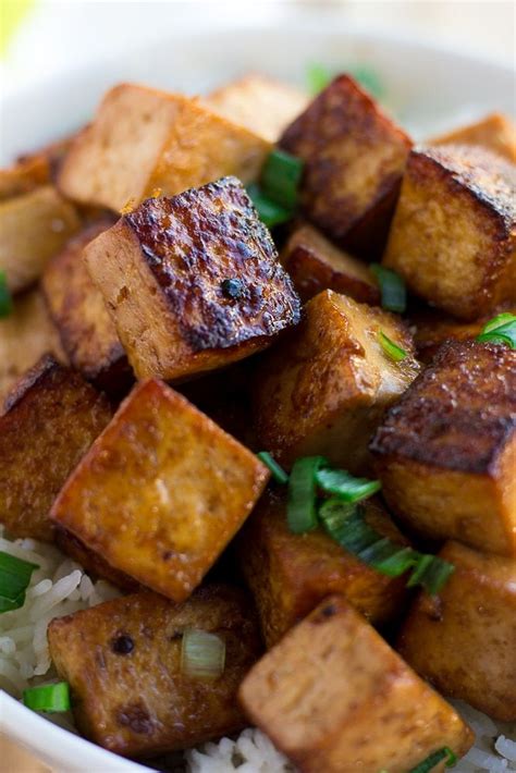 This marinated tofu is hands down the best tofu I've ever tasted! It's super flavorful, simple ...