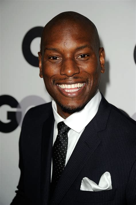 Tyrese Gibson gave his signature smile on the black carpet. | Jessica, Justin, Jon, and More ...