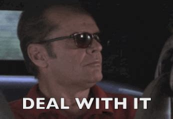 Jack Nicholson Deal With It GIF - Find & Share on GIPHY