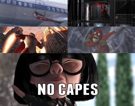 Edna Mode No Capes | edna it will be bold dramatic bob yeah edna heroic ...