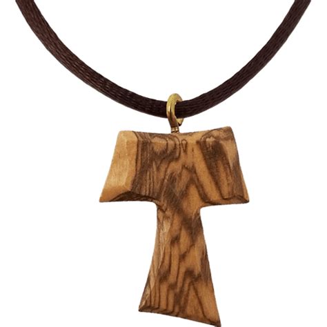 Olive Wood Cross Cutout Necklace with Flat Edges – Logos Trading Post
