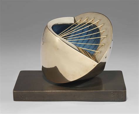 Barbara Hepworth - Sculpture with Colour (conceived in 1940 and cast in ...