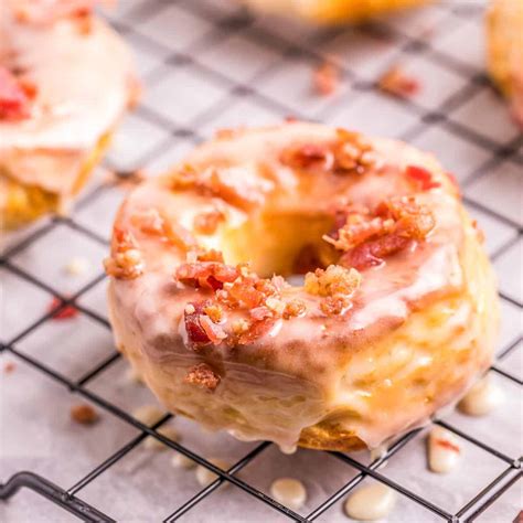 Maple Bacon Air Fryer Donut - Home. Made. Interest.