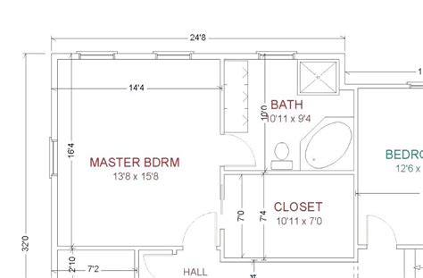 Image result for master bathroom layout | Master suite floor plan ...