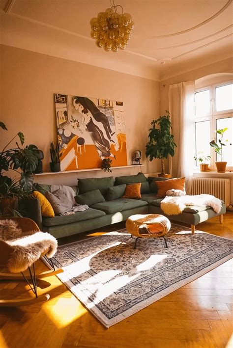 Boho Living Room On Behance - vrogue.co