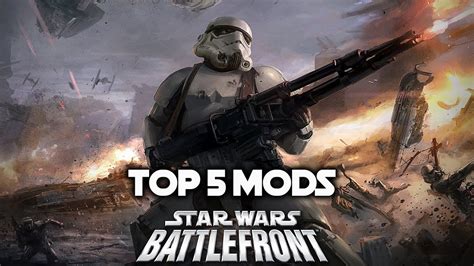 Top 5 Star Wars Battlefront 1 (2004) Mods & Maps - YouTube