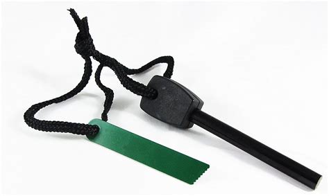 Ferro Rod Fire Starter - Emergency Quick Fire Starters - Survival Kit Camping Tool ** Click on ...