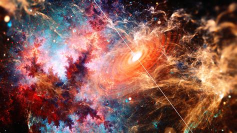 Beautiful Galaxy Fractal Art Wallpaper,HD Digital Universe Wallpapers,4k Wallpapers,Images ...