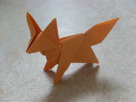 Fox (Peterpaul Forcher) | Origami patterns, Origami mobile, Paper crafts origami