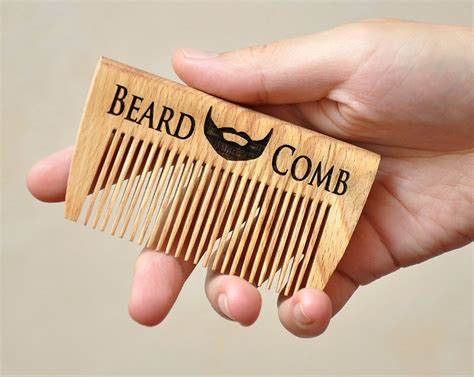 Beard Comb. Personalized Beard Comb. Wooden Comb. Pocket Comb. - Etsy