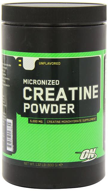 Review Optimum Nutrition Creatine Powder, Unflavored, 600g ...