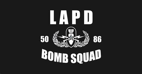 LAPD Bomb Squad - Lapd - T-Shirt | TeePublic