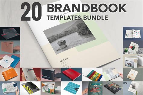 Bundle of 20 Brand Book Templates from ZippyPixels - only $17 ...