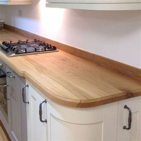 This Wood Worktop Has A Striking Prime Oak Pattern With A Solid Wood Finish. Dimensions: 3050 X ...