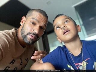 Shikhar Dhawan Shares Screenshot Of Video Call With Son Zoraver ...