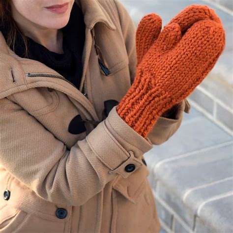 Easy Mitten Knitting Pattern For Beginners