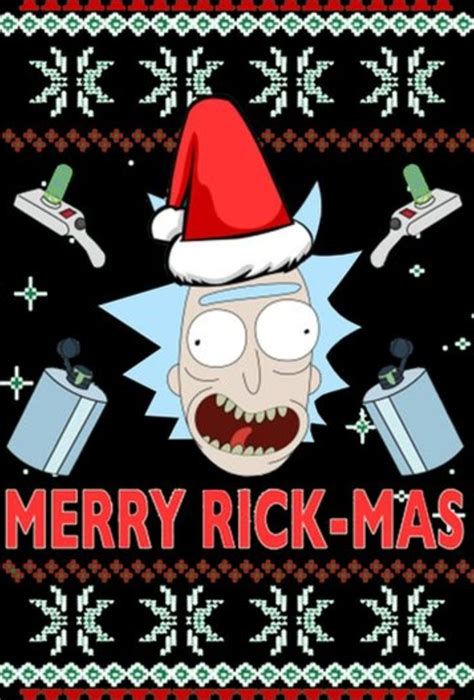 Rick and Morty x Merry Rick-Mas | Rick and morty, Rick, Morty