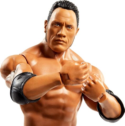 WWE The Rock Action Figure – One-Touch Top Tred Toys