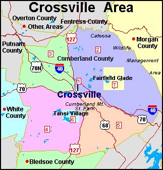 Map Of Crossville Tn - Bing Images..stayed at a timeshare here with Suetta and Daddy for my 50th ...