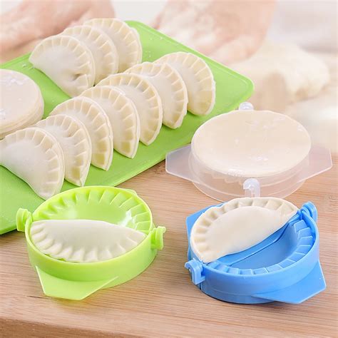 1pcs Dumpling Artifact Portable Plastic Jiaozi Maker Device Easy Diy Dumpling Mold Kitchen ...