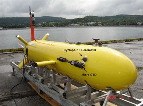 6 MUN Explorer AUV with CTD and fluorometer sensors | Download Scientific Diagram