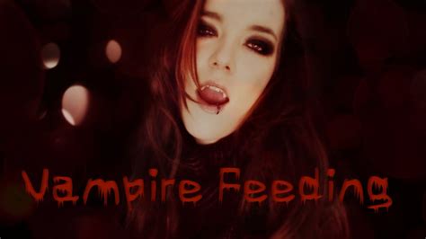 ASMR★☆ Sucking your blood | Vampire Feeding - YouTube