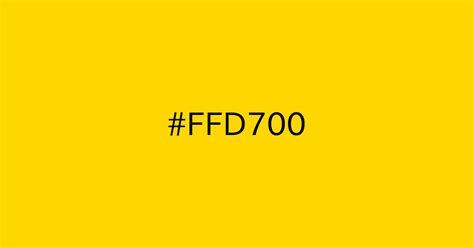 #FFD700｜カラーサイト.com