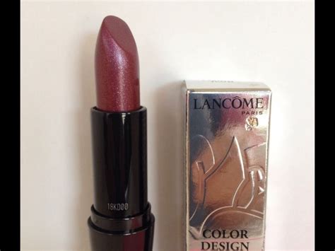 Fresh !!! Dec2013@@NIB LANCOME Color Design Lipstick in FASHION ICON (Metallic)
