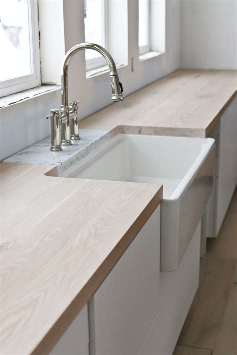 Butcher Block Countertops With Farm Sink – Countertops Ideas